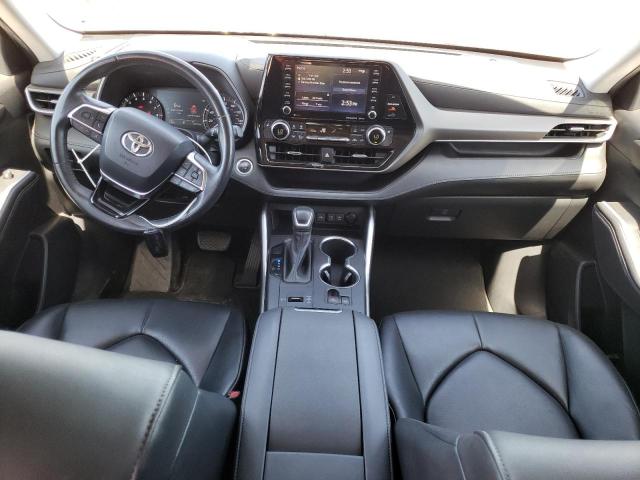 5TDGZRAH2LS008261 - 2020 TOYOTA HIGHLANDER XLE Մոխրագույն լուսանկար 8