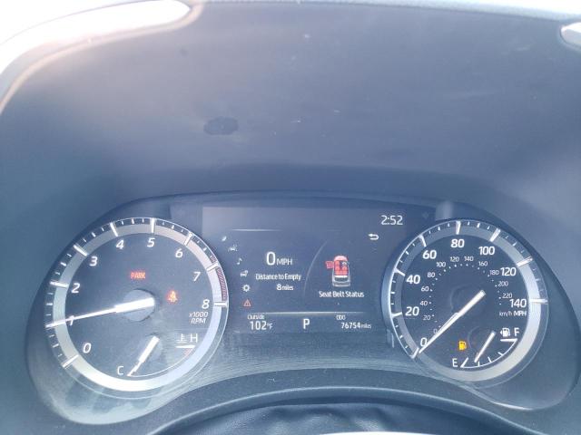 5TDGZRAH2LS008261 - 2020 TOYOTA HIGHLANDER XLE Մոխրագույն լուսանկար 9