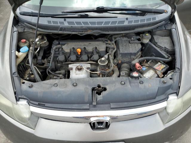 2HGFA16808H312127 - 2008 HONDA CIVIC EX SILVER photo 11