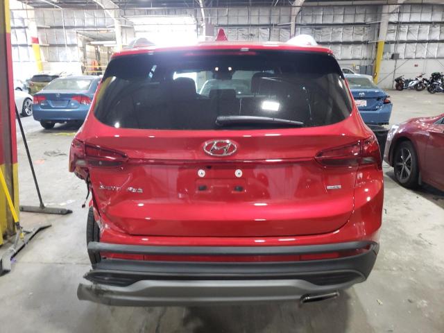 5NMS2DAJ2PH504724 - 2023 HYUNDAI SANTA FE SEL RED photo 6