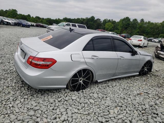 WDDHF7CB0BA302964 - 2011 MERCEDES-BENZ E 550 SILVER photo 3