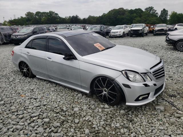 WDDHF7CB0BA302964 - 2011 MERCEDES-BENZ E 550 SILVER photo 4