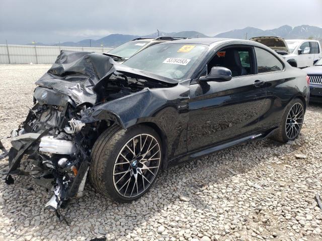 WBS2U7C56KVB09321 - 2019 BMW M2 COMPETITION Чорний фото 1