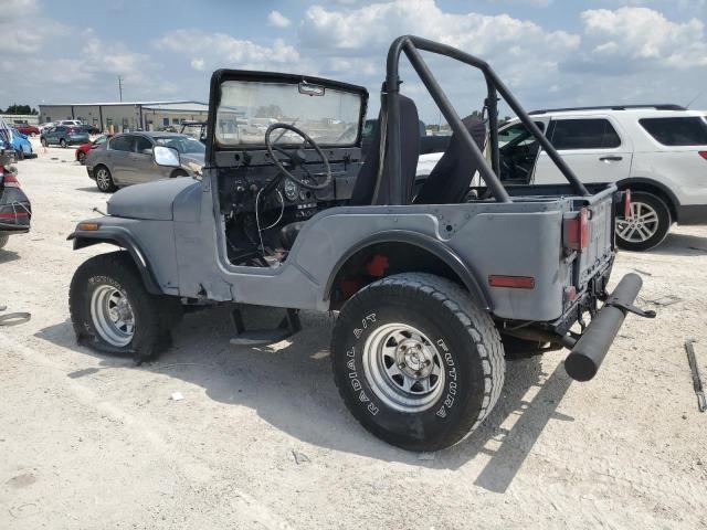 J3F835TH41728 - 1973 JEEP WRANGLER GRAY photo 2