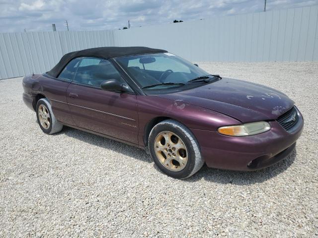 3C3EL55H1XT606157 - 1999 CHRYSLER SEBRING JXI PURPLE photo 4