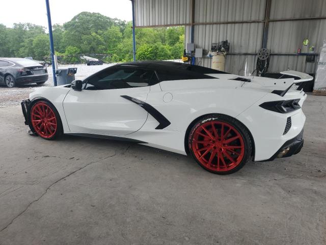 1G1YA3D45N5120149 - 2022 CHEVROLET CORVETTE STINGRAY 1LT WHITE photo 2