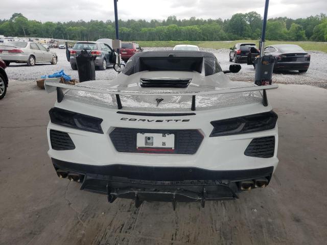 1G1YA3D45N5120149 - 2022 CHEVROLET CORVETTE STINGRAY 1LT WHITE photo 6