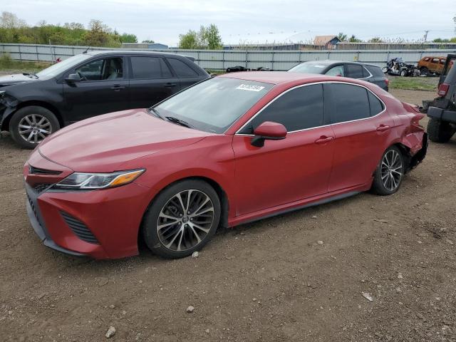 4T1B11HK1KU252400 - 2019 TOYOTA CAMRY L RED photo 1