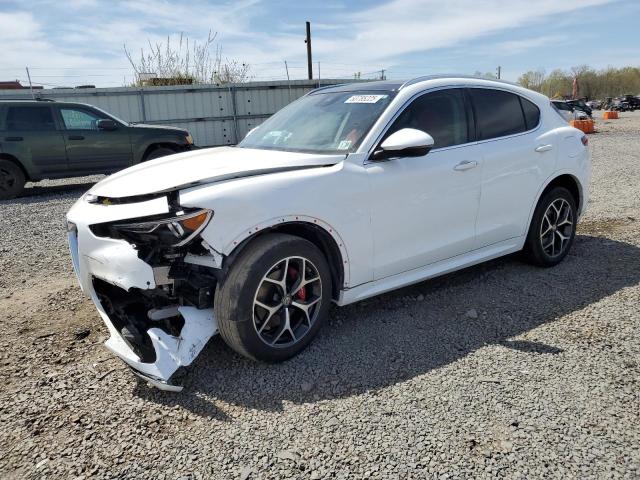 ZASPAKBN1M7D17256 - 2021 ALFA ROMEO STELVIO TI WHITE photo 1