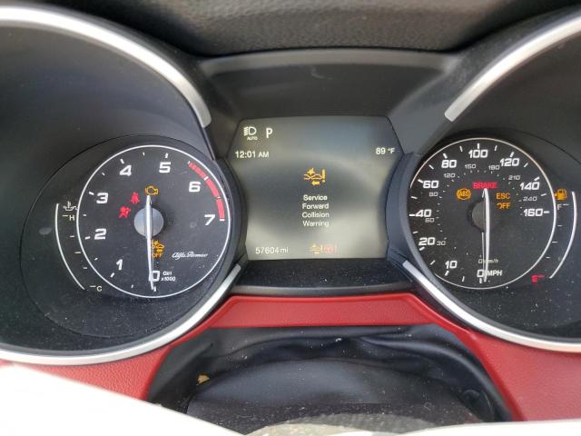 ZASPAKBN1M7D17256 - 2021 ALFA ROMEO STELVIO TI WHITE photo 9