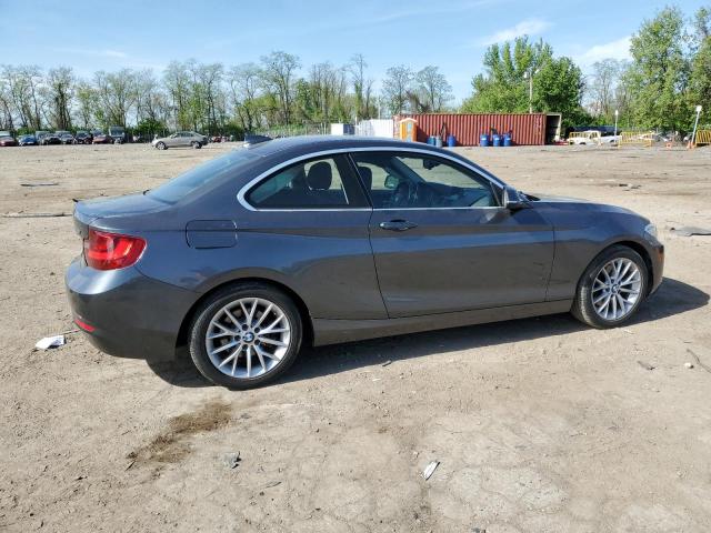 WBA1G9C5XFVX96583 - 2015 BMW 228 XI SULEV GRAY photo 3
