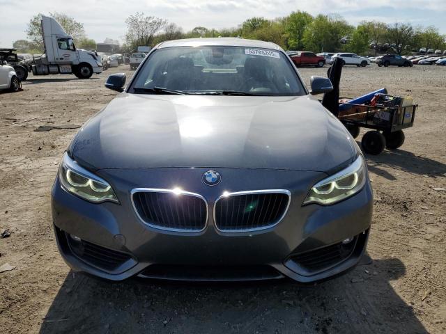 WBA1G9C5XFVX96583 - 2015 BMW 228 XI SULEV GRAY photo 5