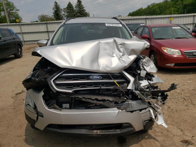 MAJ3P1TE5JC237515 - 2018 FORD ECOSPORT SE Argent photo 5