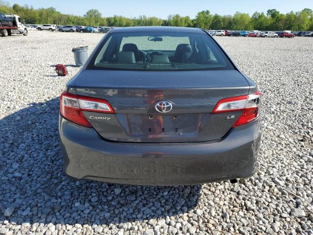 4T1BF1FK8CU024349 - 2012 TOYOTA CAMRY BASE GRAY photo 6