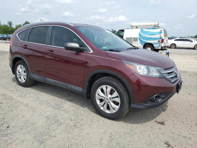 5J6RM3H74DL008826 - 2013 HONDA CR-V EXL BURGUNDY photo 4