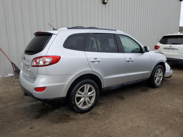 5XYZHDAG5CG106753 - 2012 HYUNDAI SANTA FE SE SILVER photo 3