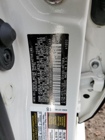 4T1BK1EB0EU111677 - 2014 TOYOTA AVALON BASE 白色 照片 12