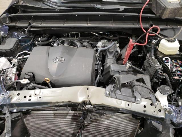 5TDGZRBH9NS578985 - 2022 TOYOTA HIGHLANDER XLE 蓝色 照片 12