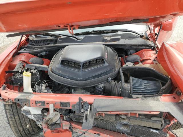 2C3CDZFJ5GH290655 - 2016 DODGE CHALLENGER R/T SCAT PACK ORANGE photo 11