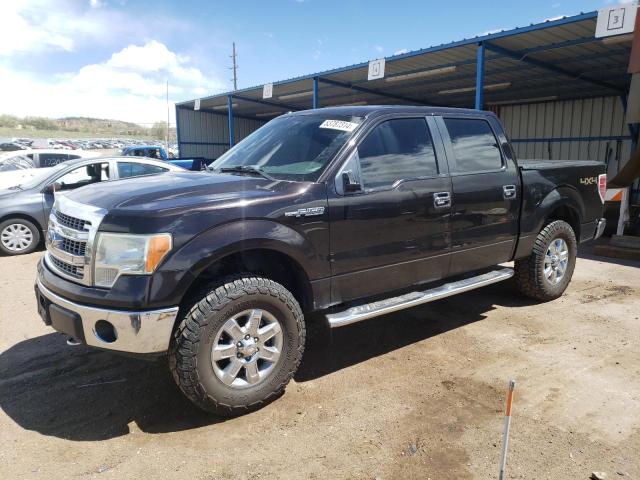 1FTFW1EF4DKD07015 - 2013 FORD F150 SUPERCREW BROWN photo 1
