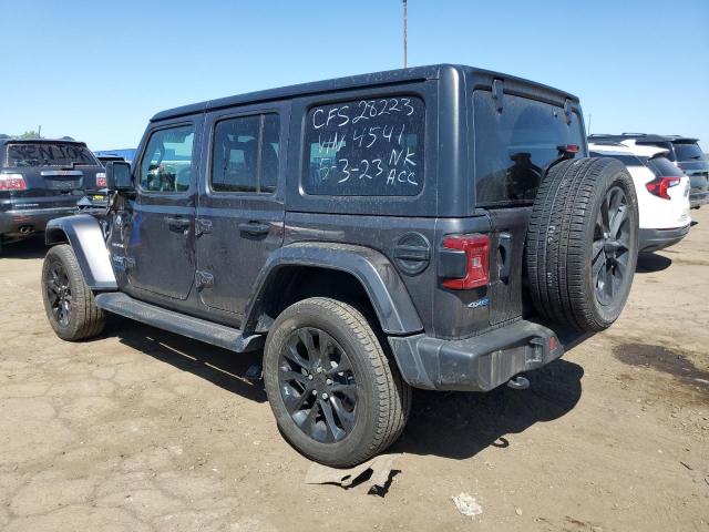 1C4JJXP61MW844541 - 2021 JEEP WRANGLER U SAHARA 4XE GRAY photo 2