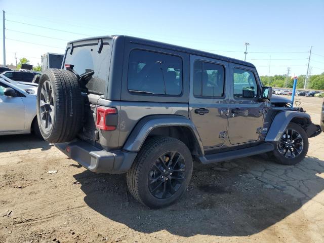 1C4JJXP61MW844541 - 2021 JEEP WRANGLER U SAHARA 4XE GRAY photo 3