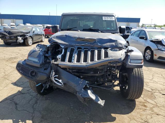1C4JJXP61MW844541 - 2021 JEEP WRANGLER U SAHARA 4XE GRAY photo 5