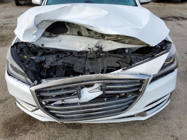 KMHGN4JE3JU242885 - 2018 GENESIS G80 BASE WHITE photo 11