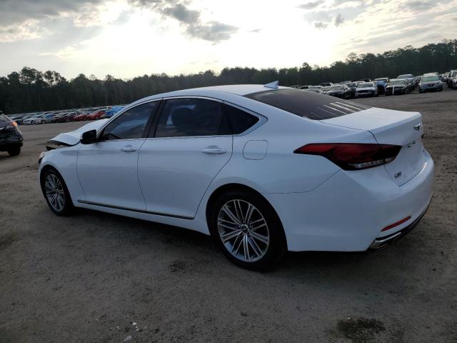 KMHGN4JE3JU242885 - 2018 GENESIS G80 BASE WHITE photo 2