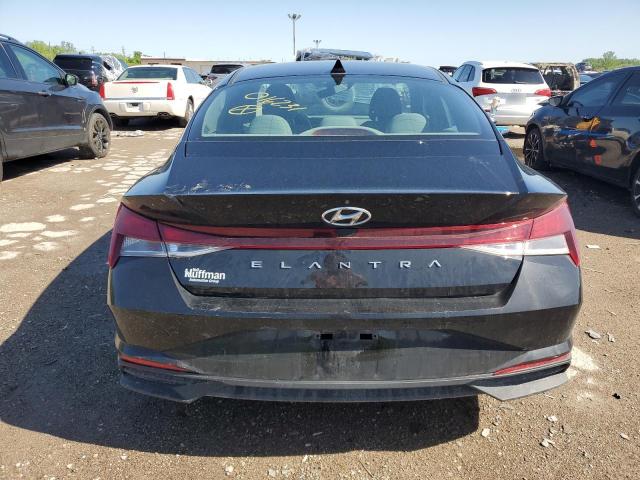 5NPLL4AG9MH016231 - 2021 HYUNDAI ELANTRA SE BLACK photo 6