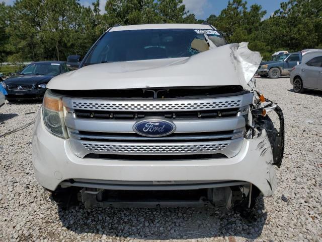 1FM5K7D81FGB49201 - 2015 FORD EXPLORER XLT WHITE photo 5