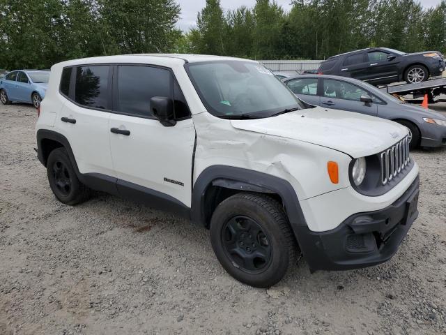 ZACCJBAH0FPB75976 - 2015 JEEP RENEGADE SPORT WHITE photo 4