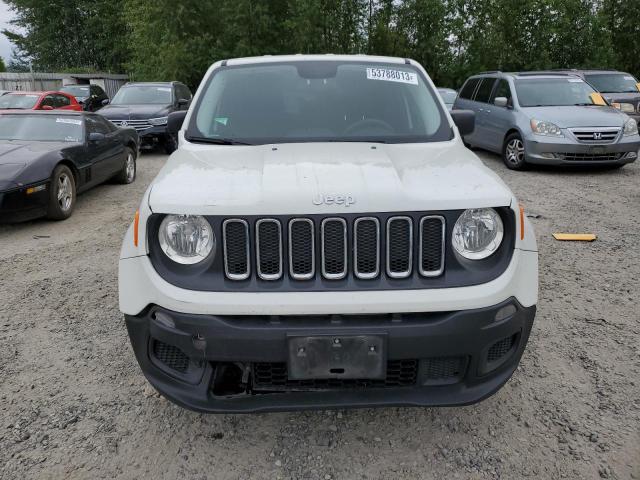 ZACCJBAH0FPB75976 - 2015 JEEP RENEGADE SPORT WHITE photo 5