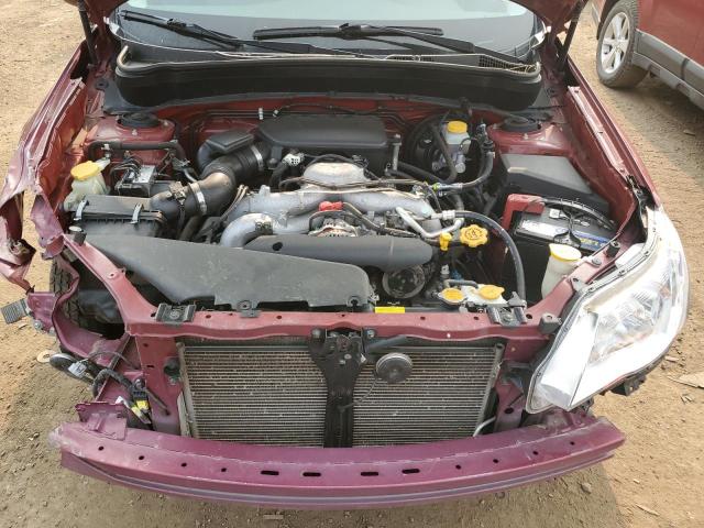 JF2SH6BC4AH908645 - 2010 SUBARU FORESTER XS Tünd qırmızı foto 11