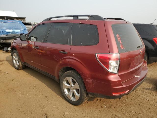 JF2SH6BC4AH908645 - 2010 SUBARU FORESTER XS MAROON photo 2