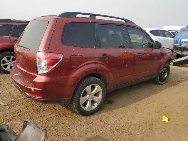 JF2SH6BC4AH908645 - 2010 SUBARU FORESTER XS Tünd qırmızı foto 3