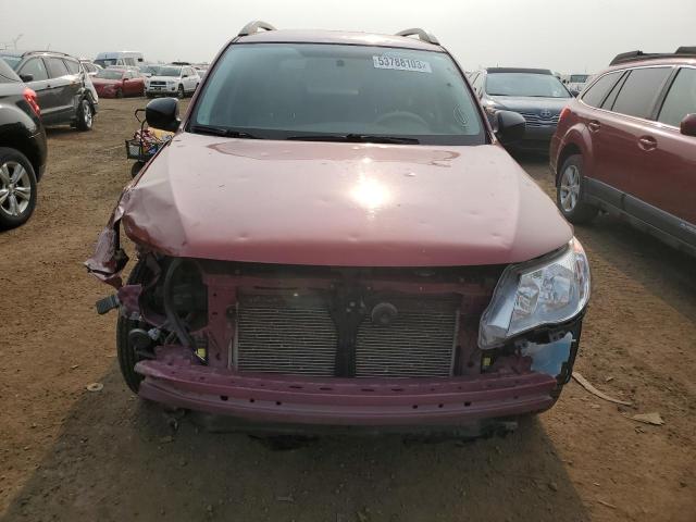JF2SH6BC4AH908645 - 2010 SUBARU FORESTER XS Tünd qırmızı foto 5