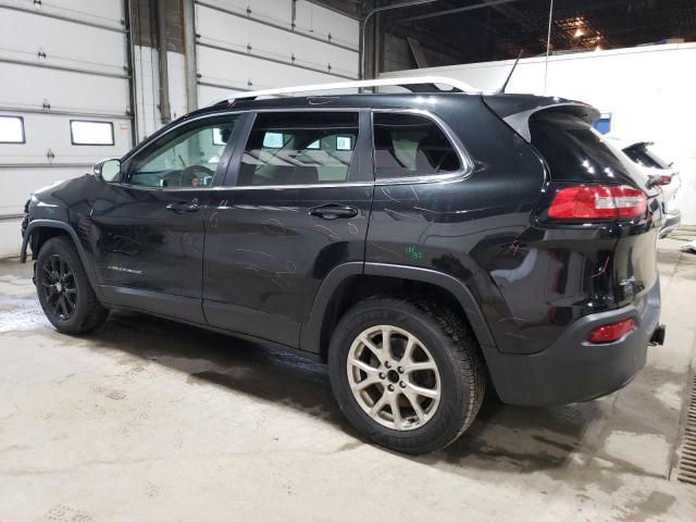 1C4PJMCS7FW508827 - 2015 JEEP CHEROKEE LATITUDE BLACK photo 2