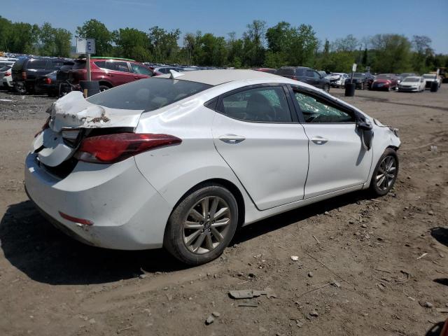 5NPDH4AE2FH569648 - 2015 HYUNDAI ELANTRA SE WHITE photo 3