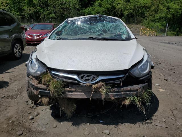 5NPDH4AE2FH569648 - 2015 HYUNDAI ELANTRA SE WHITE photo 5