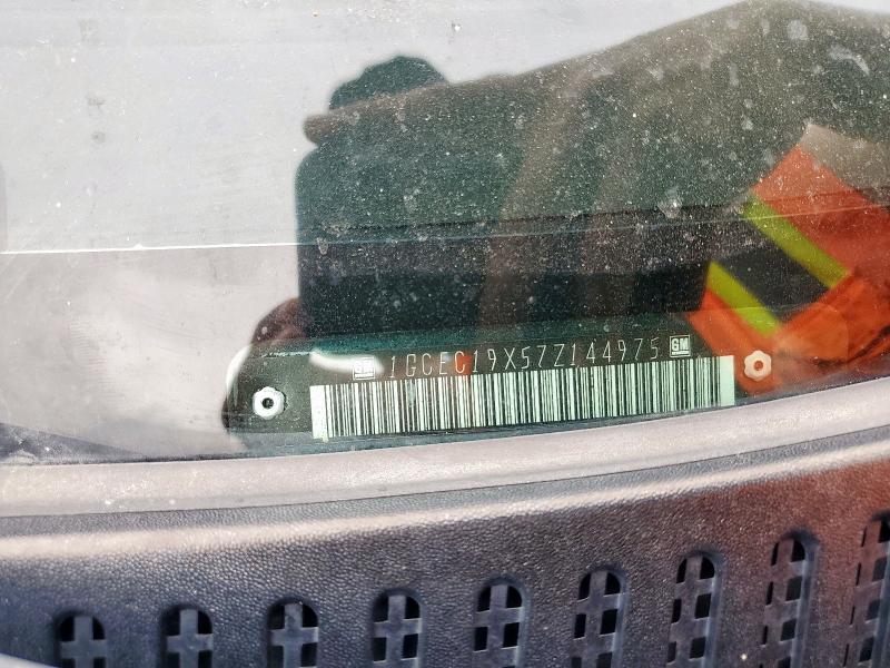 1GCEC19X57Z144975 - 2007 CHEVROLET SILVERADO C1500 CLASSIC Mavi foto 13