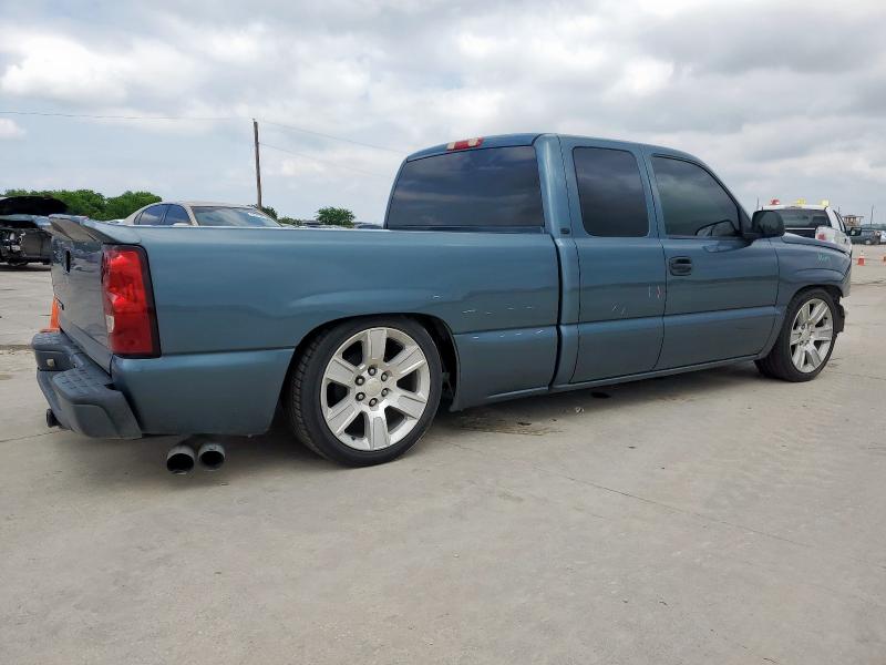 1GCEC19X57Z144975 - 2007 CHEVROLET SILVERADO C1500 CLASSIC Mavi foto 3