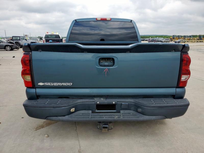 1GCEC19X57Z144975 - 2007 CHEVROLET SILVERADO C1500 CLASSIC Mavi foto 6