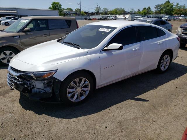 1G1ZD5STXLF062239 - 2020 CHEVROLET MALIBU LT WHITE photo 1