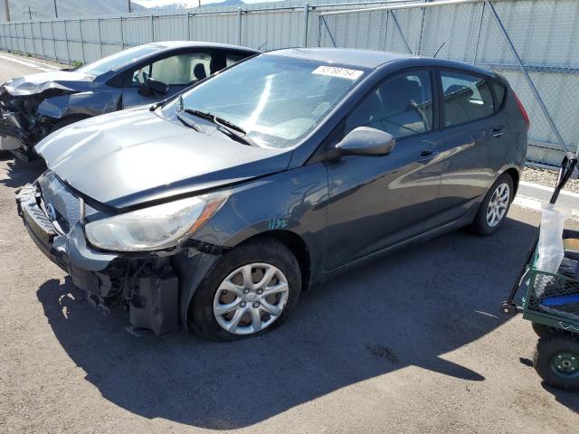 KMHCT5AE6CU021861 - 2012 HYUNDAI ACCENT GLS GRAY photo 1