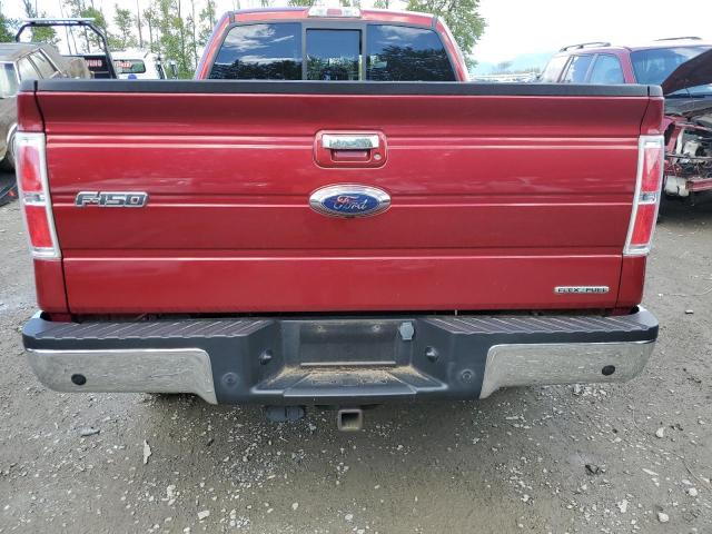 1FTFW1EF0DFB83768 - 2013 FORD F150 SUPERCREW RED photo 6
