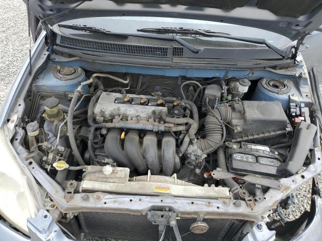 2T1KR32E63C021003 - 2003 TOYOTA COROLLA MA XR BLUE photo 11