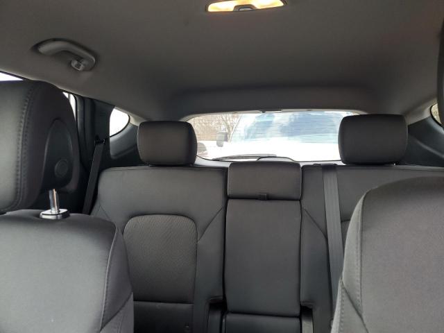 5XYZU3LB7EG134306 - 2014 HYUNDAI SANTA FE S WHITE photo 10