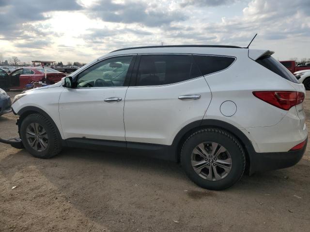 5XYZU3LB7EG134306 - 2014 HYUNDAI SANTA FE S WHITE photo 2