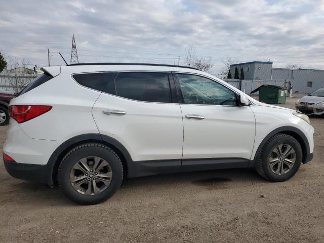 5XYZU3LB7EG134306 - 2014 HYUNDAI SANTA FE S WHITE photo 3
